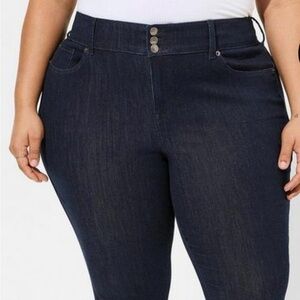 Torrid High Rise Dark Wash Women’s Plus Size Jegging Jeans 20S